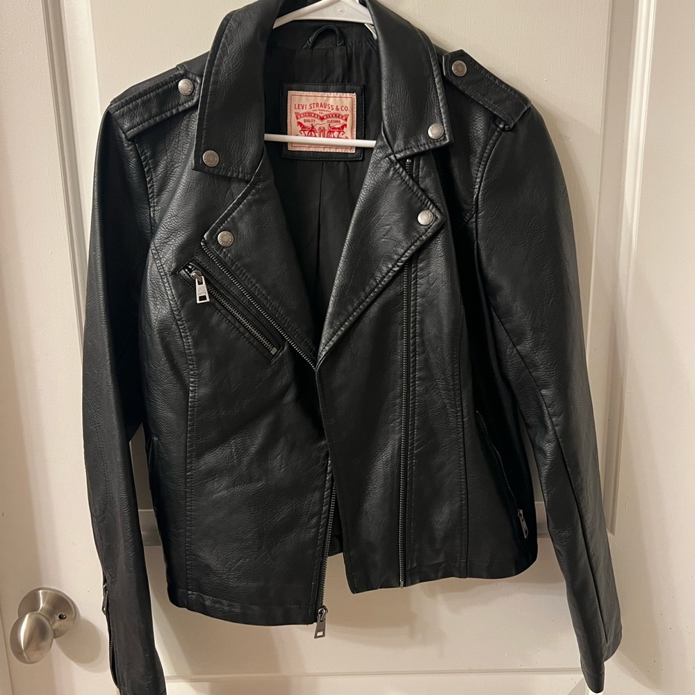Levi's Faux Leather Jacket M